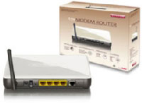 Sitecom WL-606 Wireless Network ADSL 2+ Modem Router 54g